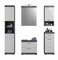 Salle de bains combinée 6 éléments SEWULA