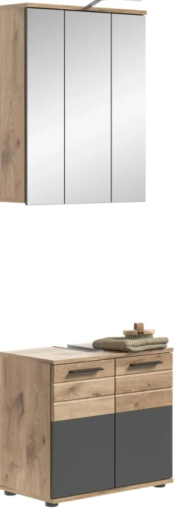 Salle de bains combinée 3 éléments AGARO