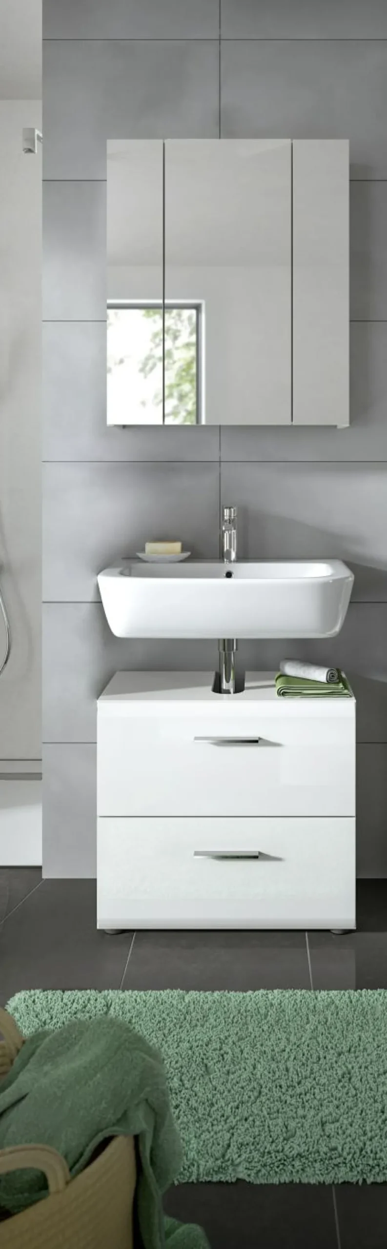 Salle de bains combinée 2 éléments BONGA