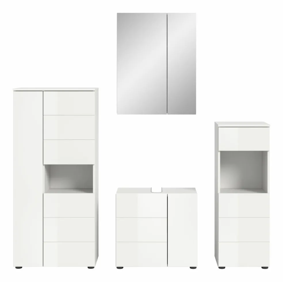 Salle de bains combinée 4 éléments AMBO