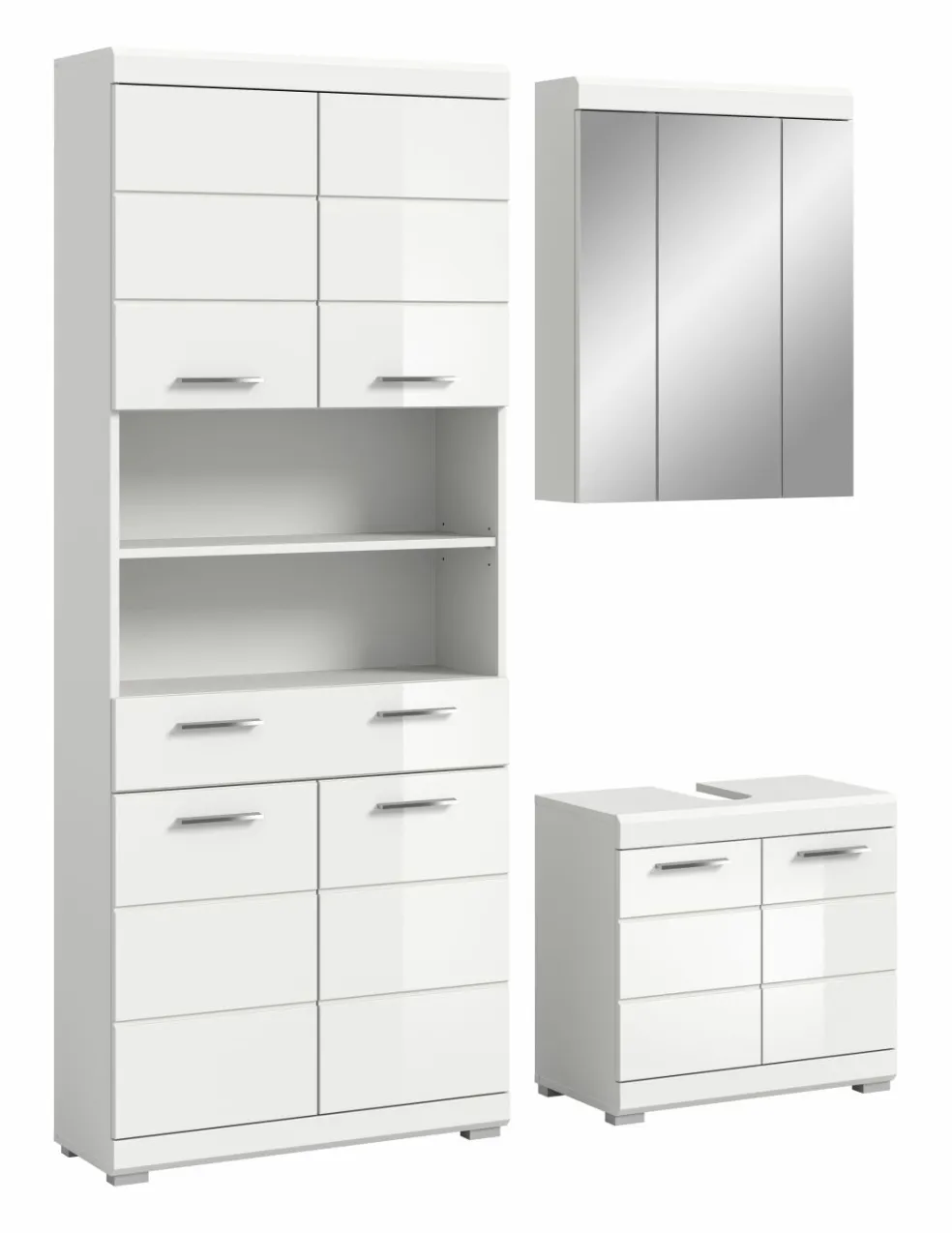 Salle de bains combinée 3 éléments SEWULA