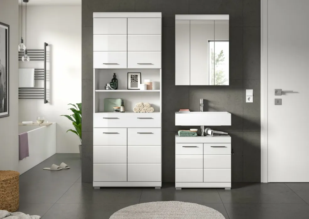 Salle de bains combinée 3 éléments SEWULA