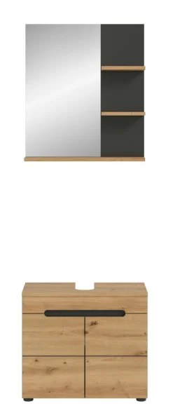 Salle de bains combinée 2 éléments GOBA