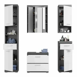 Salle de bains combinée 5 éléments SEWULA