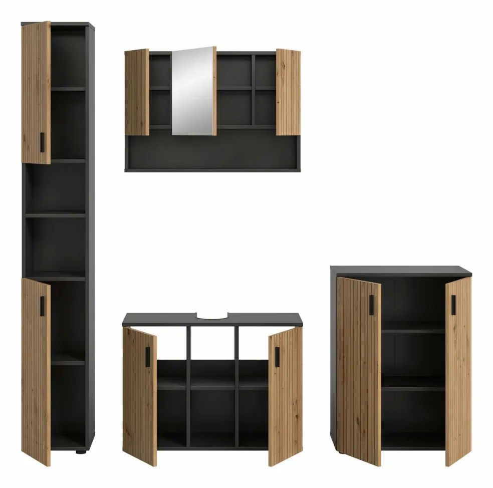 Salle de bains combinée 4 éléments MONE