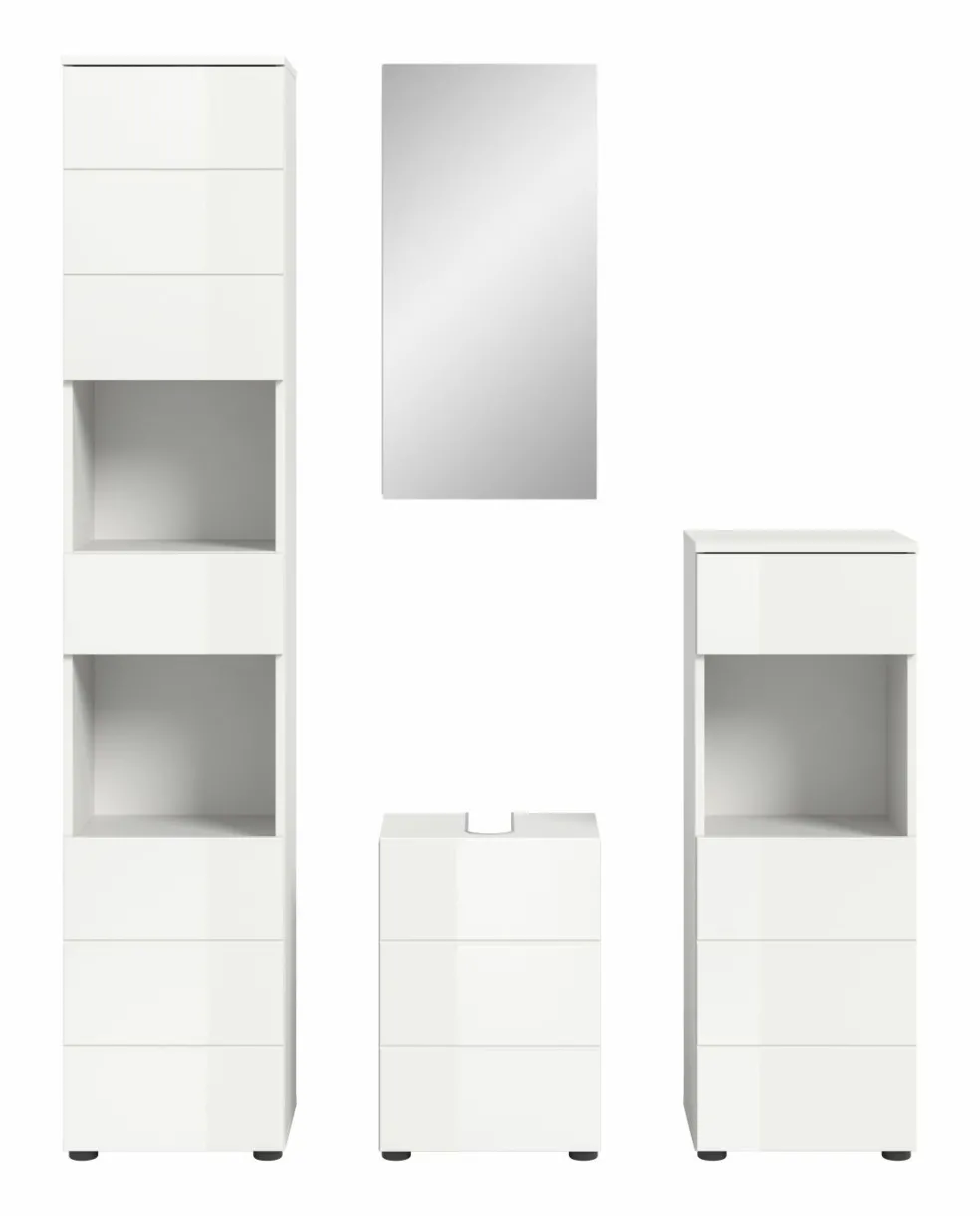 Salle de bains combinée 4 éléments AMBO