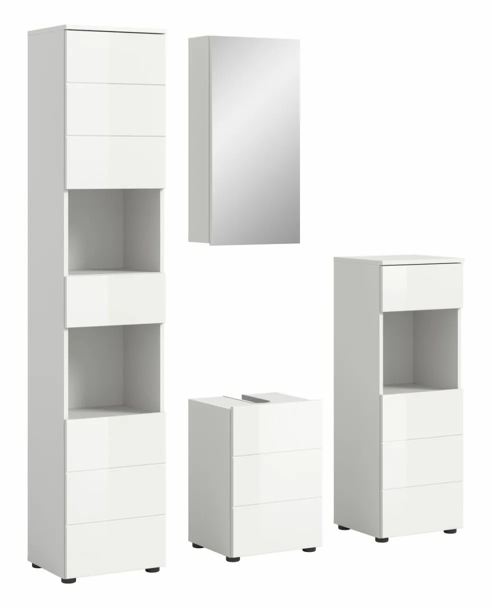 Salle de bains combinée 4 éléments AMBO