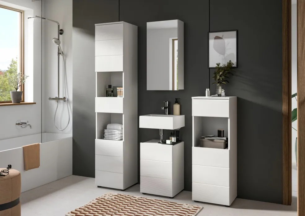 Salle de bains combinée 4 éléments AMBO