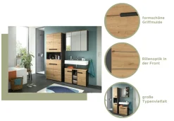 Salle de bains combinée 3 éléments GOBA