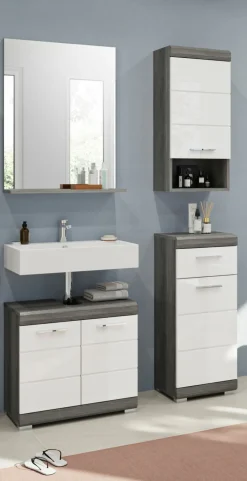 Salle de bains combinée 4 éléments SEWULA