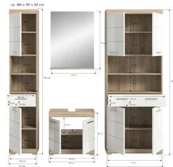 Salle de bains combinée GIMBI