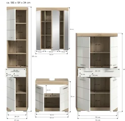 Salle de bains combinée GIMBI