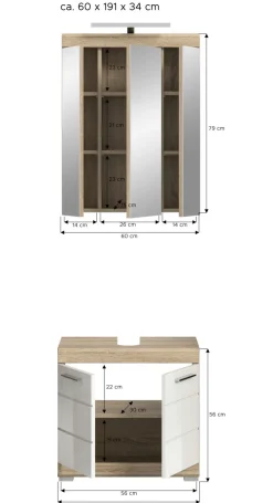 Salle de bains combinée GIMBI