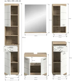 Salle de bains combinée GIMBI