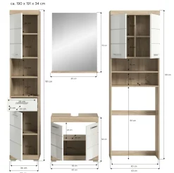 Salle de bains combinée GIMBI