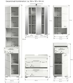 Salle de bains combinée SEWULA