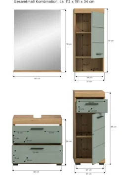 Salle de bains combinée SEWULA
