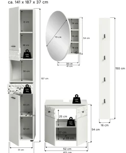 Salle de bains combinée ZIWAY