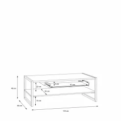 Table basse HIGH ROCK