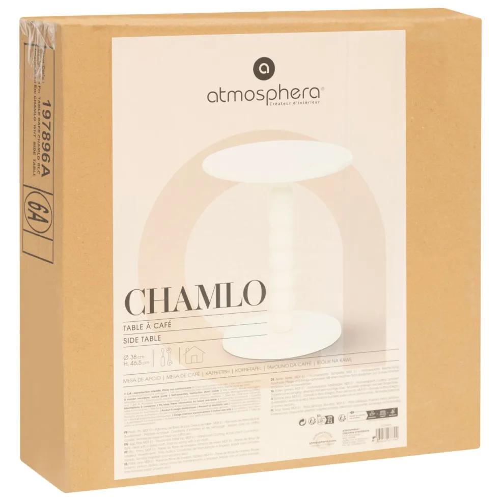 Table d'appoint ronde CHAMLO