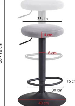 Tabouret de bar KAMPHAENG PHET