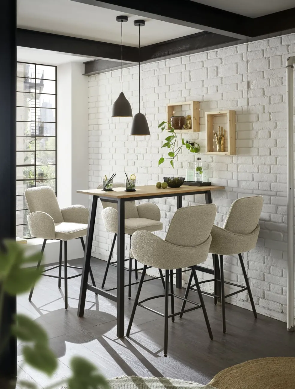 Tabouret de bar MALIA