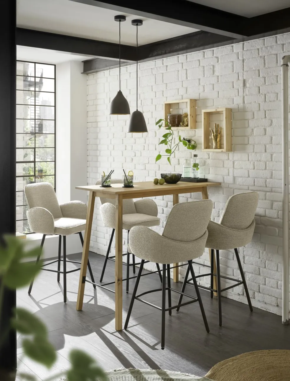 Tabouret de bar MALIA