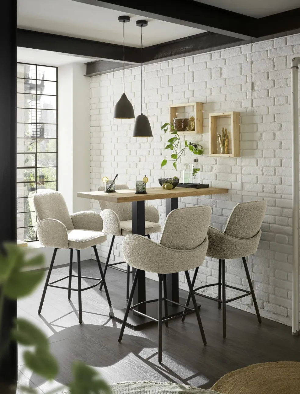 Tabouret de bar MALIA