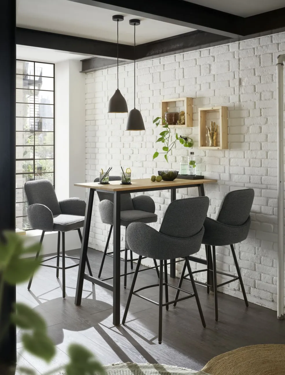 Tabouret de bar MALIA