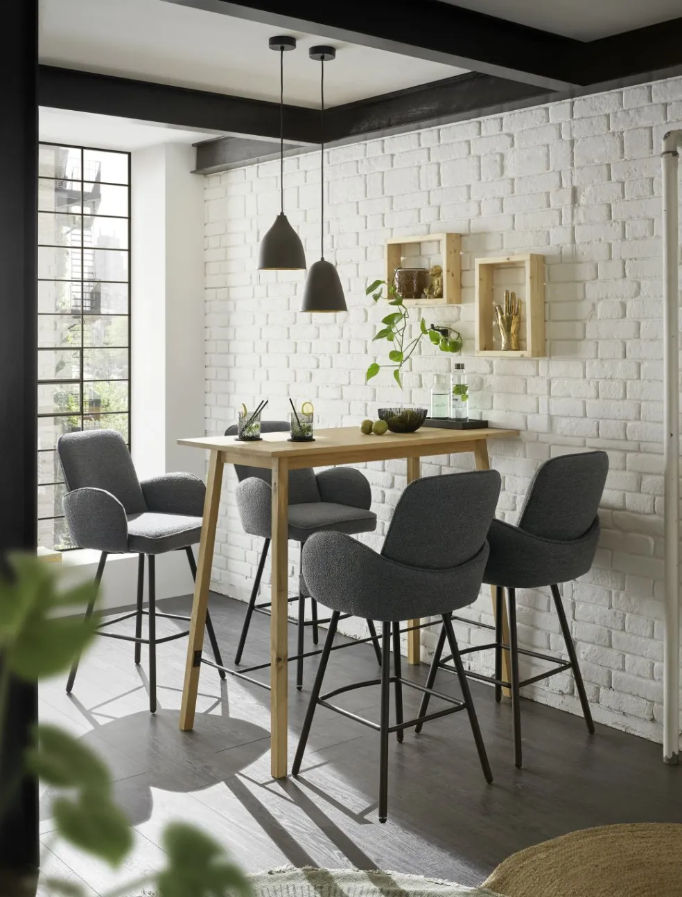 Tabouret de bar MALIA