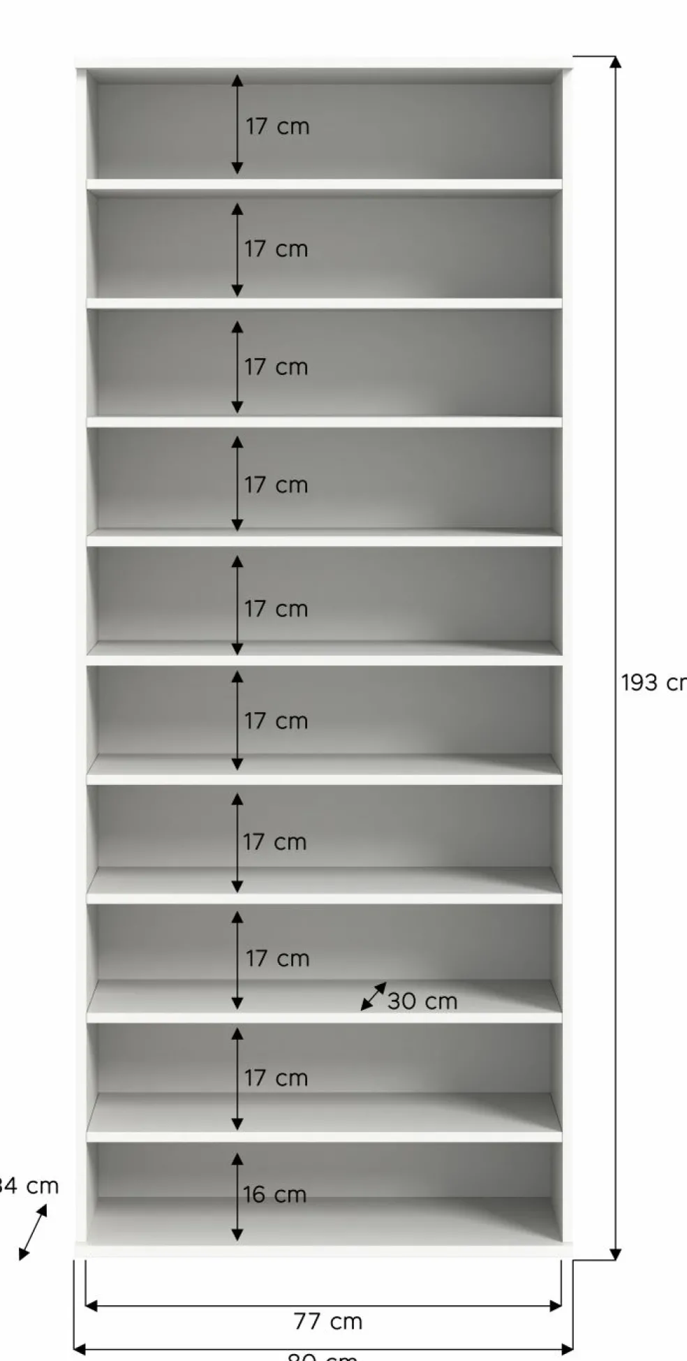 Étagère à chaussures BODITE