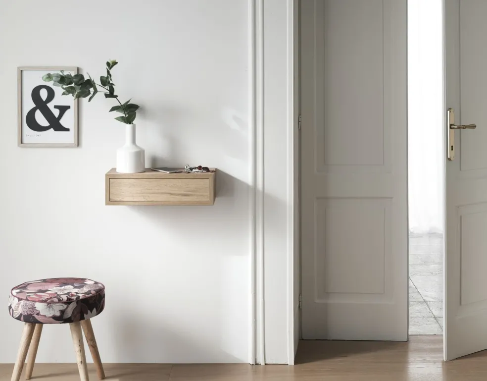 Étagère murale avec tiroir HENDRIX