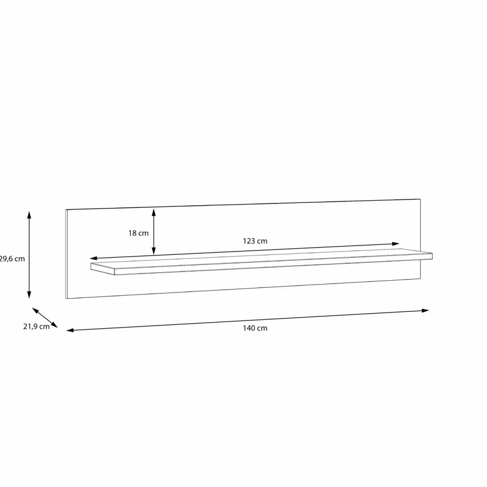 Étagère murale RIGMOR