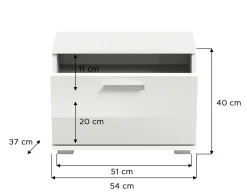 Vestiaire combiné 4 éléments WOLDIYA
