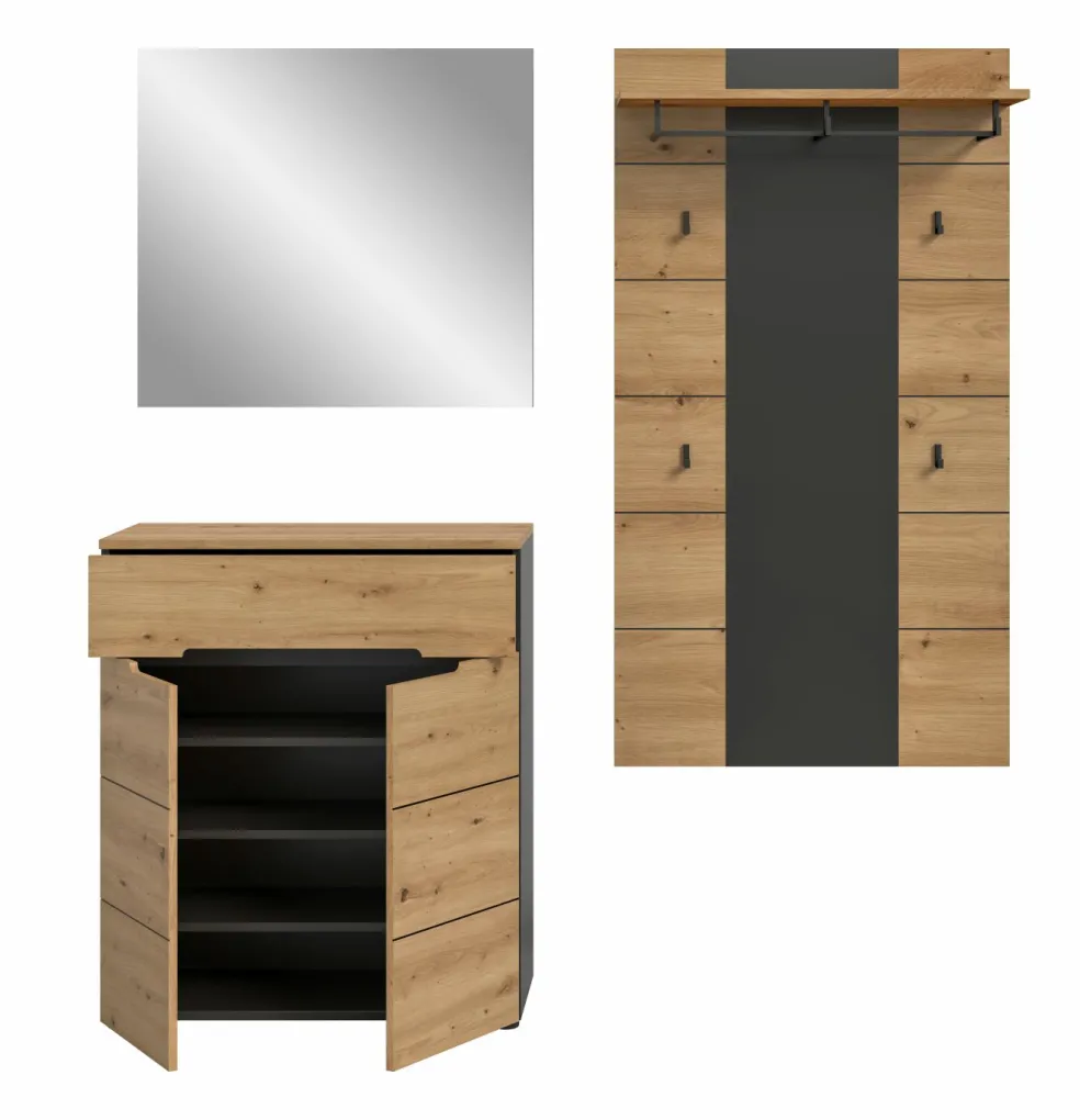 Vestiaire combiné 3 éléments GOBA