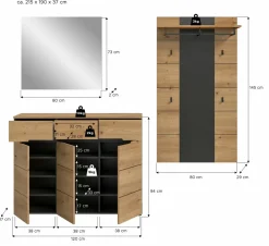 Vestiaire combiné 3 éléments GOBA