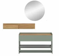 Vestiaire combiné 3 éléments DRIVE