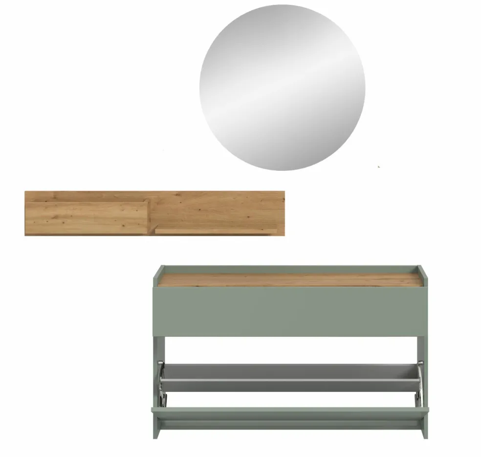 Vestiaire combiné 3 éléments DRIVE