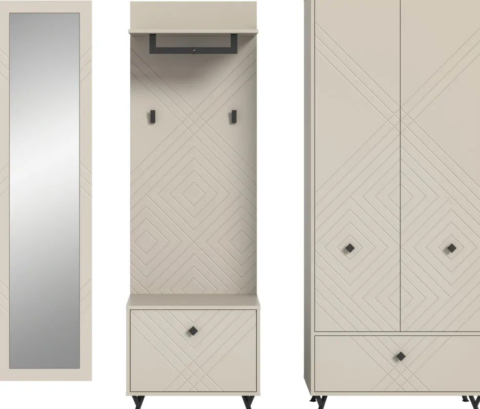 Vestiaire combiné 4 éléments TAPI