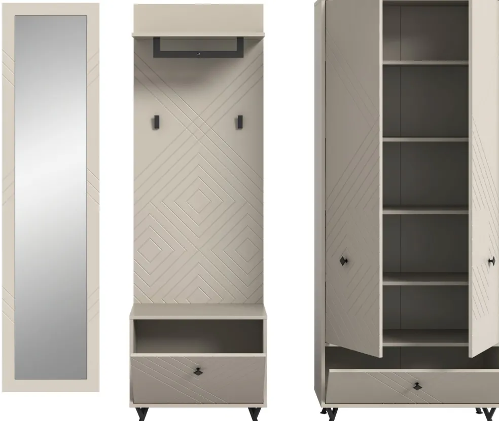 Vestiaire combiné 4 éléments TAPI