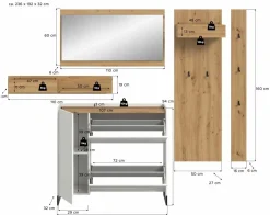 Vestiaire combiné 5 éléments DRIVE