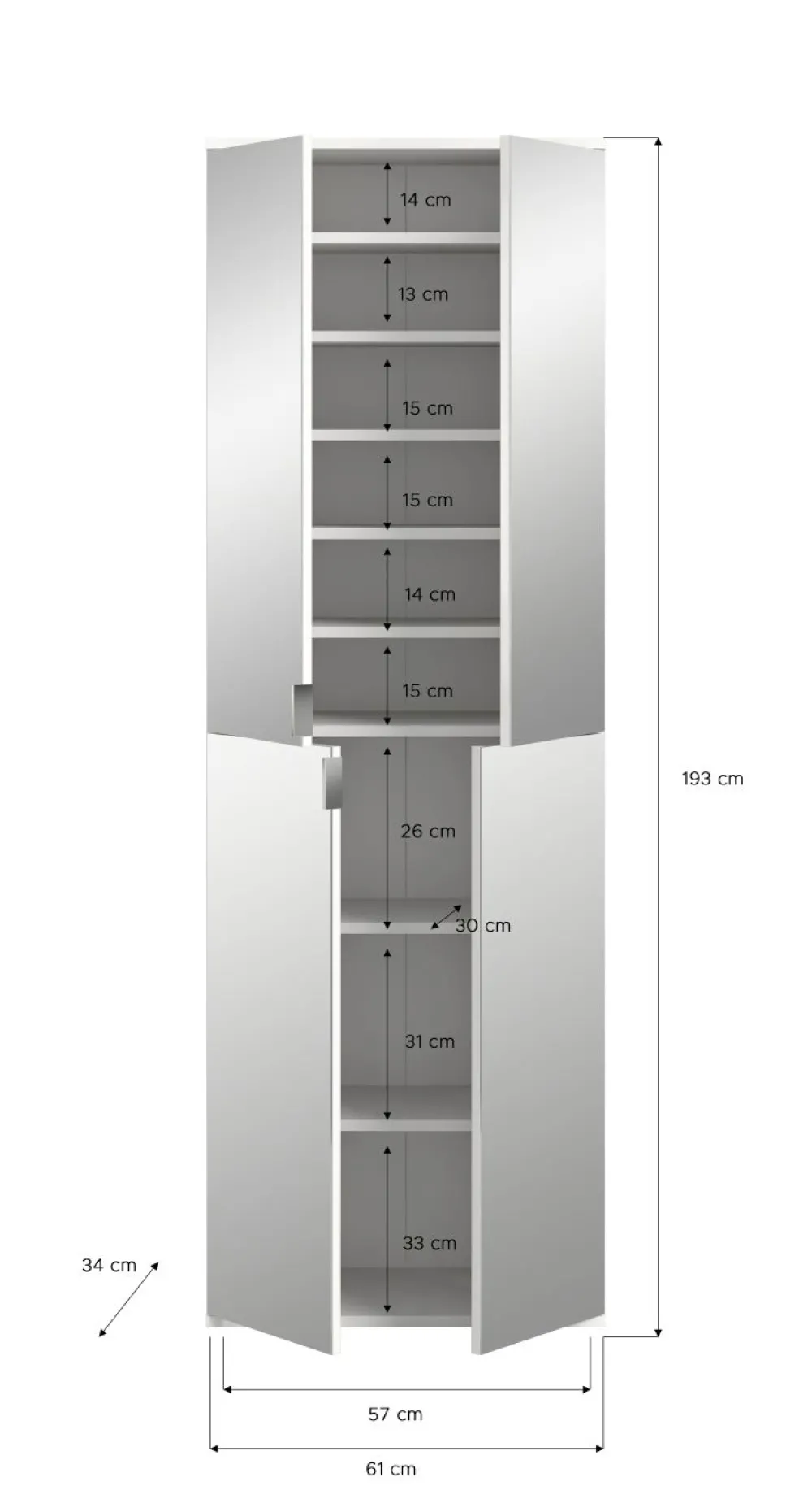 Vestiaire combiné 5 éléments BODITE