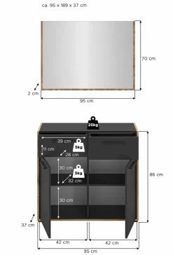Vestiaire combiné 2 éléments BUENO
