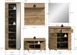 Vestiaire combiné 5 éléments SEWULA