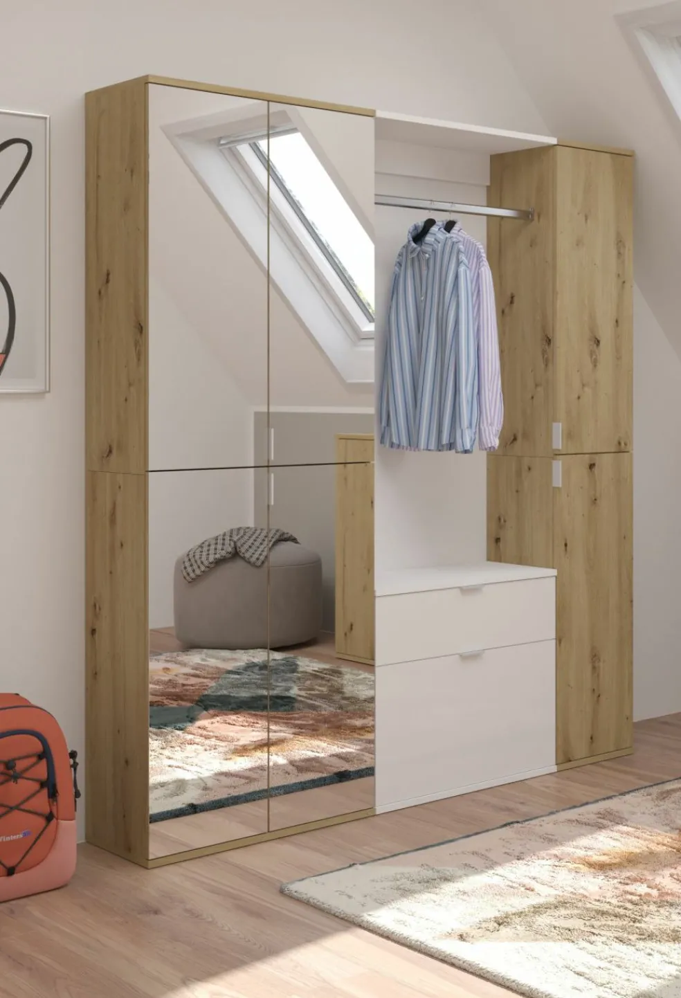 Vestiaire combiné 5 éléments BODITE