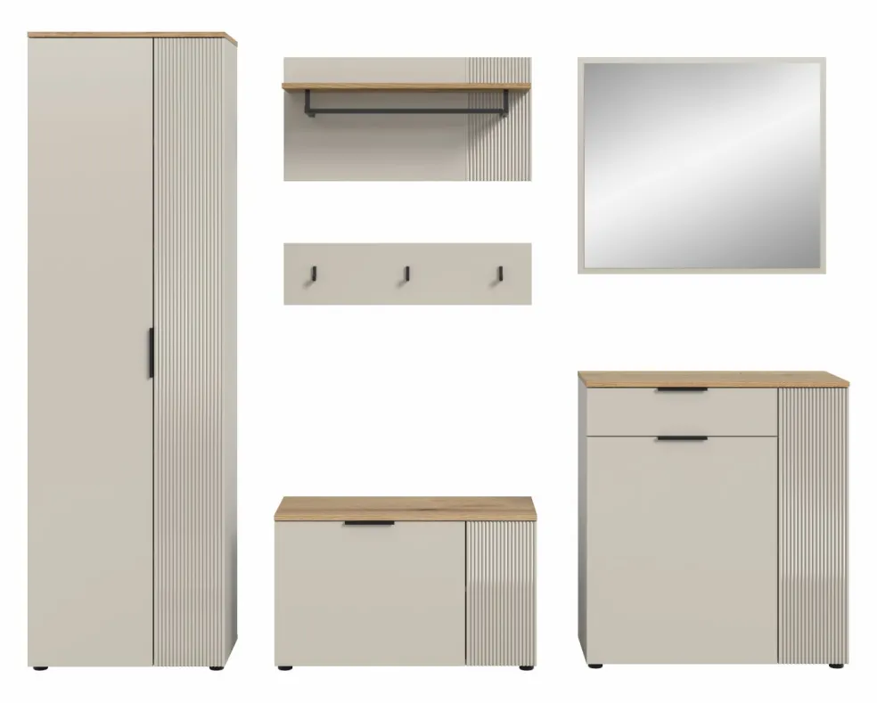 Vestiaire combiné 6 éléments SLIDE