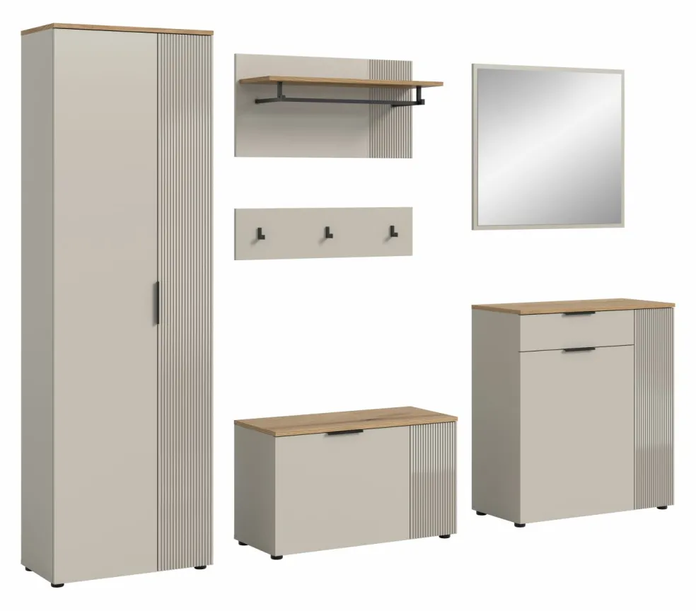 Vestiaire combiné 6 éléments SLIDE