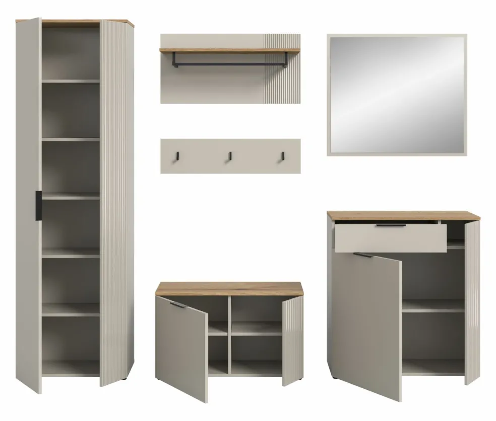 Vestiaire combiné 6 éléments SLIDE