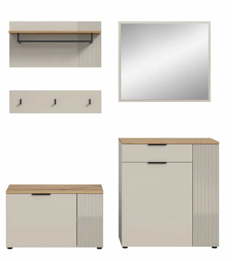 Vestiaire combiné 5 éléments SLIDE