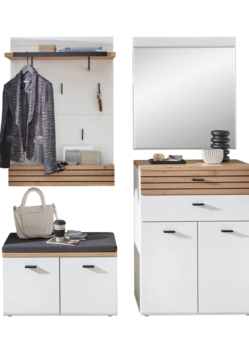 Vestiaire combiné 4 éléments ASMARA